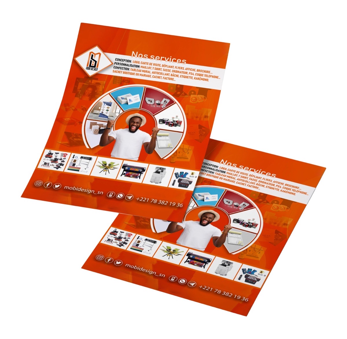 Flyer et affiche publicitaire